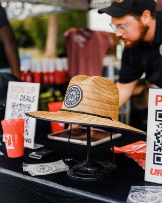 We had the pleasure of creating custom straw hats for Uro Tuning, a company known for its passion for European car culture.