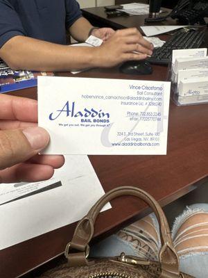 Aladdin Bail Bonds Las Vegas