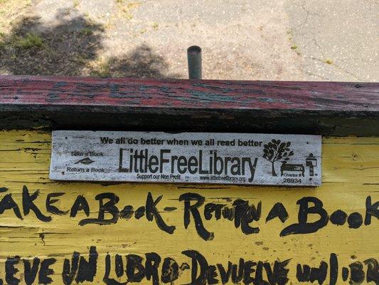Little Free Library, 1300 Broad Street, Hartford