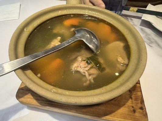 Free soup; tastes like a grandma made it for you