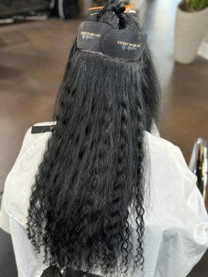 Curly K-Tip Installation