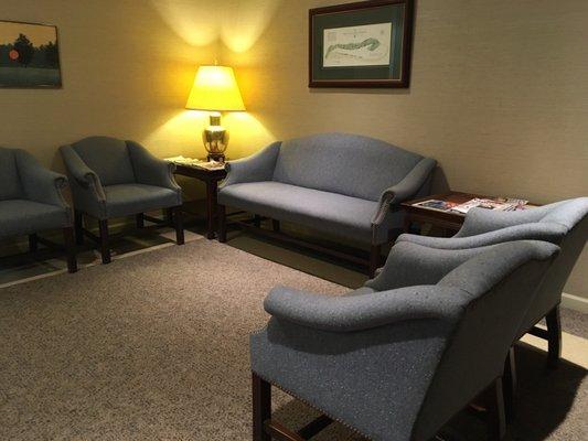 Nice waiting room