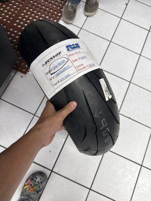 Motorcycle tire at a killer price!