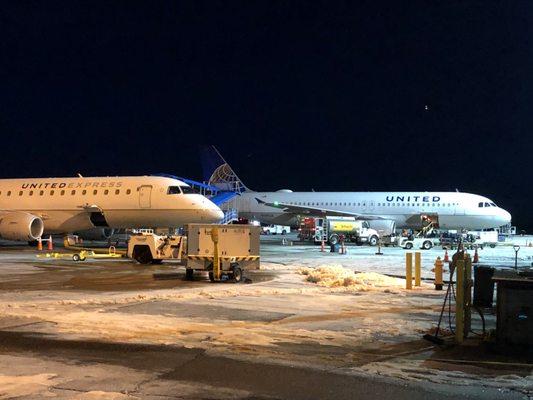 Early morning LAX and DEN flights