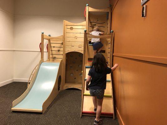 Kids play area in waiting room