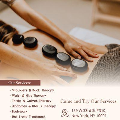Come and try our services