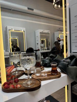 Delicious treats while you get your service done