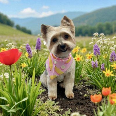 Shih Tzu Knot Luxury Grooming