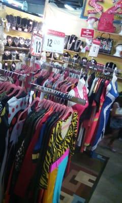 WE HAVE A LARGE VARIETY OF DRESSES.