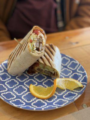 The Buenos Dias burrito!