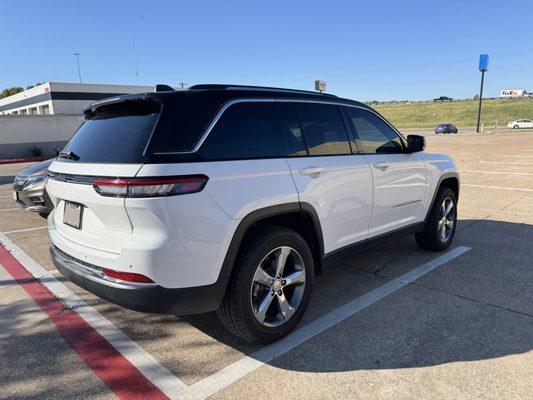 2024 Jeep Grand Cherokee "tuxedo wrap" - 3