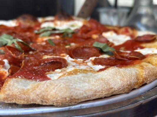 Rustic Double Pepperoni