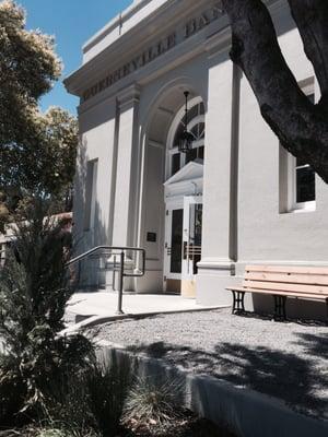 Former Bank of Guerneville is now the cool new pie shoppe in town.