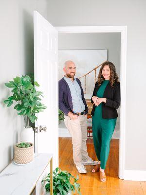 Dr Wusik and Dr Ginns, co-owners of PGTB