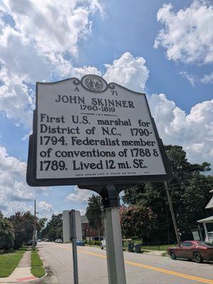 John Harvey Historical Marker