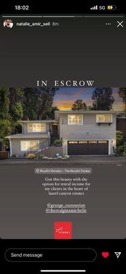 Our house that Natalie helped us buy.