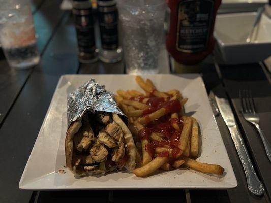 Chicken Gyro Sandwich