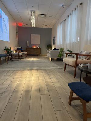 Amazing relaxing room after the float with oxygen and fabulous tea