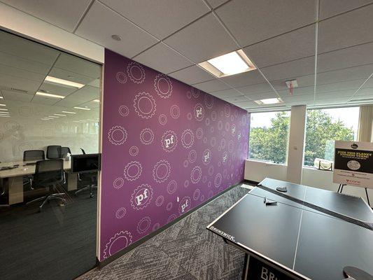 #Planet fitness#vinyl-wallpaper#jfwallcovering
