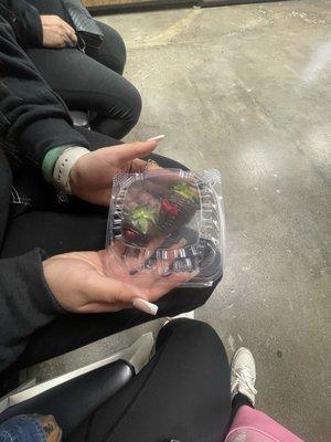 Chocolate cover strawberries