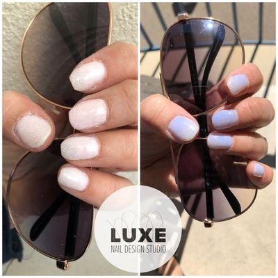 UV color changing dip manicure ($55)