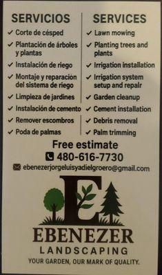 Ebenezer Landscaping