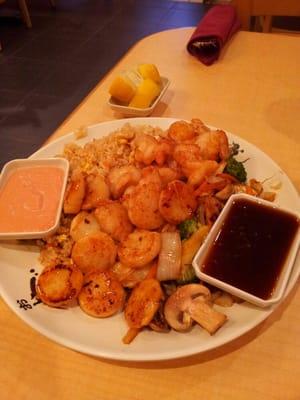 Shrimp Scallops Fried Rice!