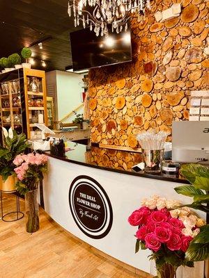 The Deal Flower Shop front desk