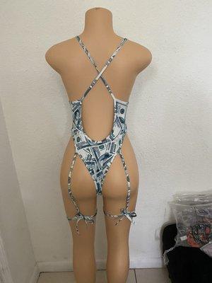 Benjamin called swimsuit piece comes with one piece swimsuit with garter available (small,medium,large)