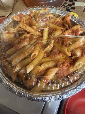 Penne a la Vodka with Grilled Chicken