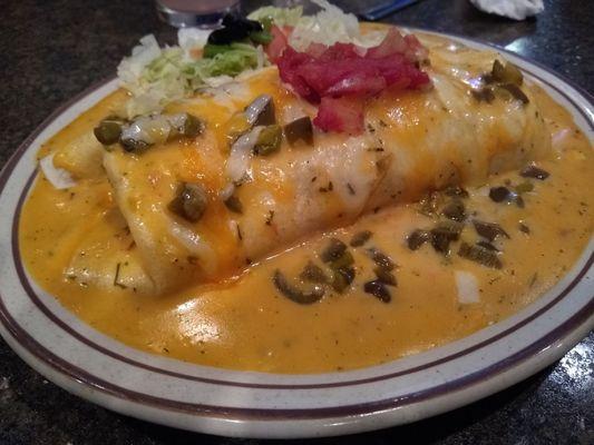 Huevos Burrito, Large