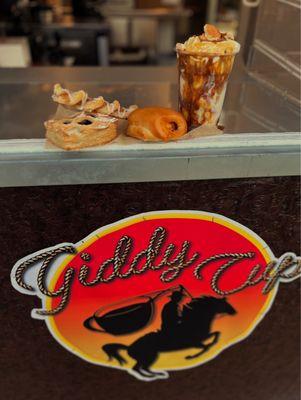 "That Dog'll Hunt" paired up with a delicious pastry