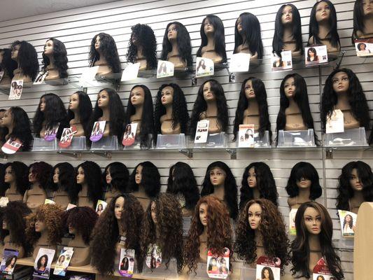 wig section