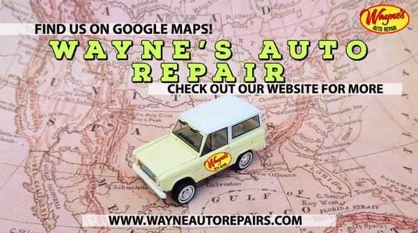 Where's Wayne's? 940-503-5075