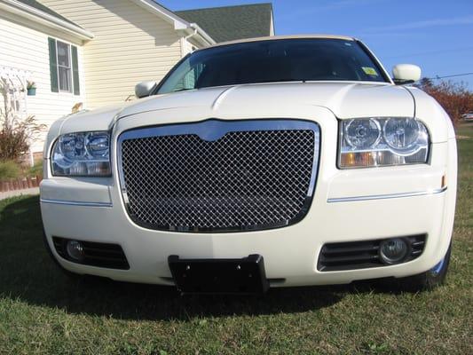 Front end protection which helps protect from bugs, road grime, and even stones.