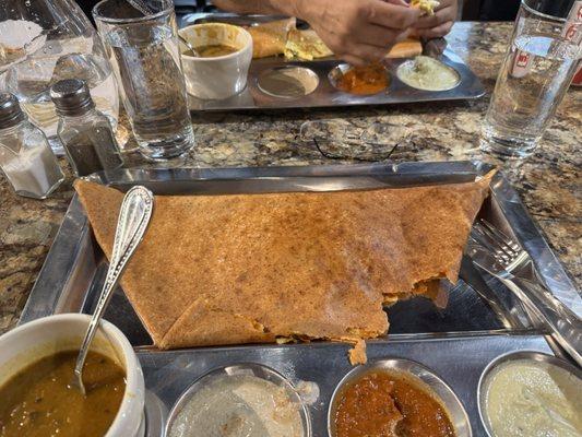 Mysore masala dosa