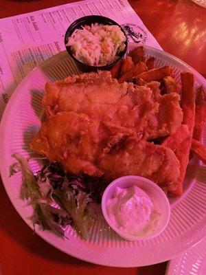 Pink lighting? But it's fish fly!!