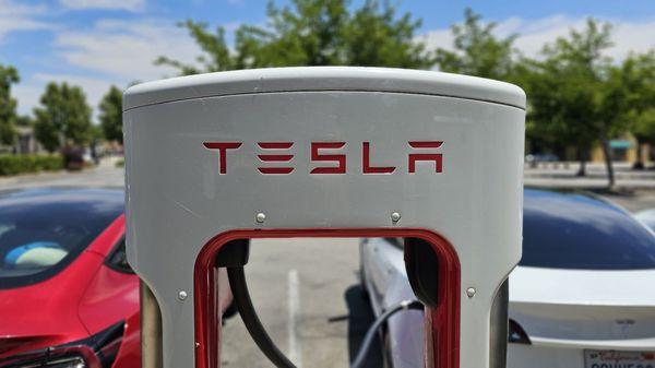 high-usage supercharger station