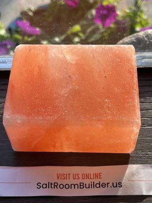 Himalayan salt tile