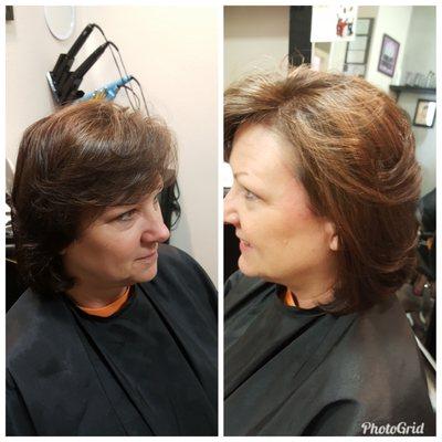Cut and color