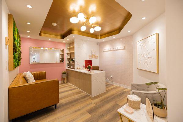 Our Studio Reception Area!