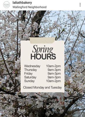 Screenshot from their IG (4/22/25)