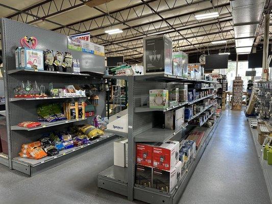 Lots of merchandise for sale