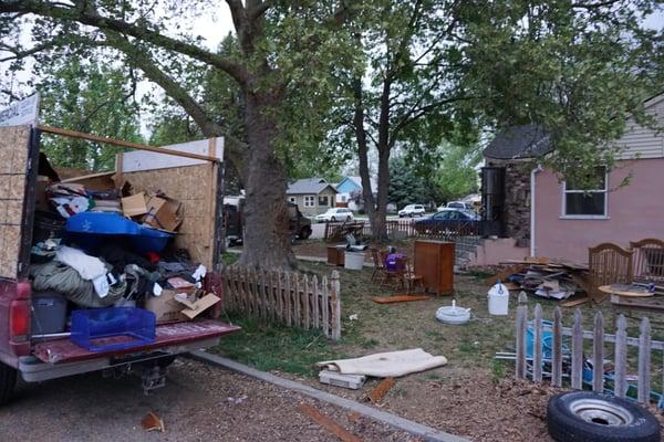 Rental clean out in Nampa, Id