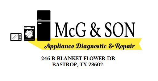 McG and Son Appliance Repair