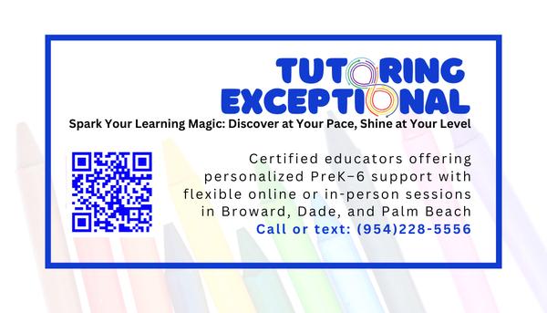Tutoring Exceptional