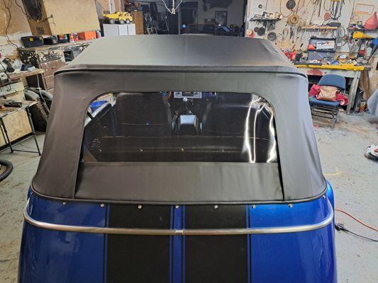 Jeepster convertible top