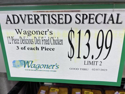 Wagoner's Your Hometown Food Store