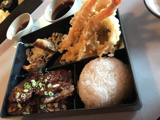 Bento box! Portion is just right