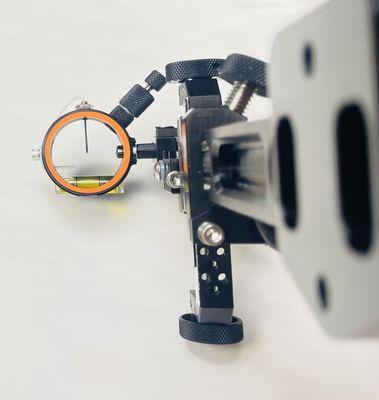 The System by Davis 4" Target Sight black with solid scope red fiber